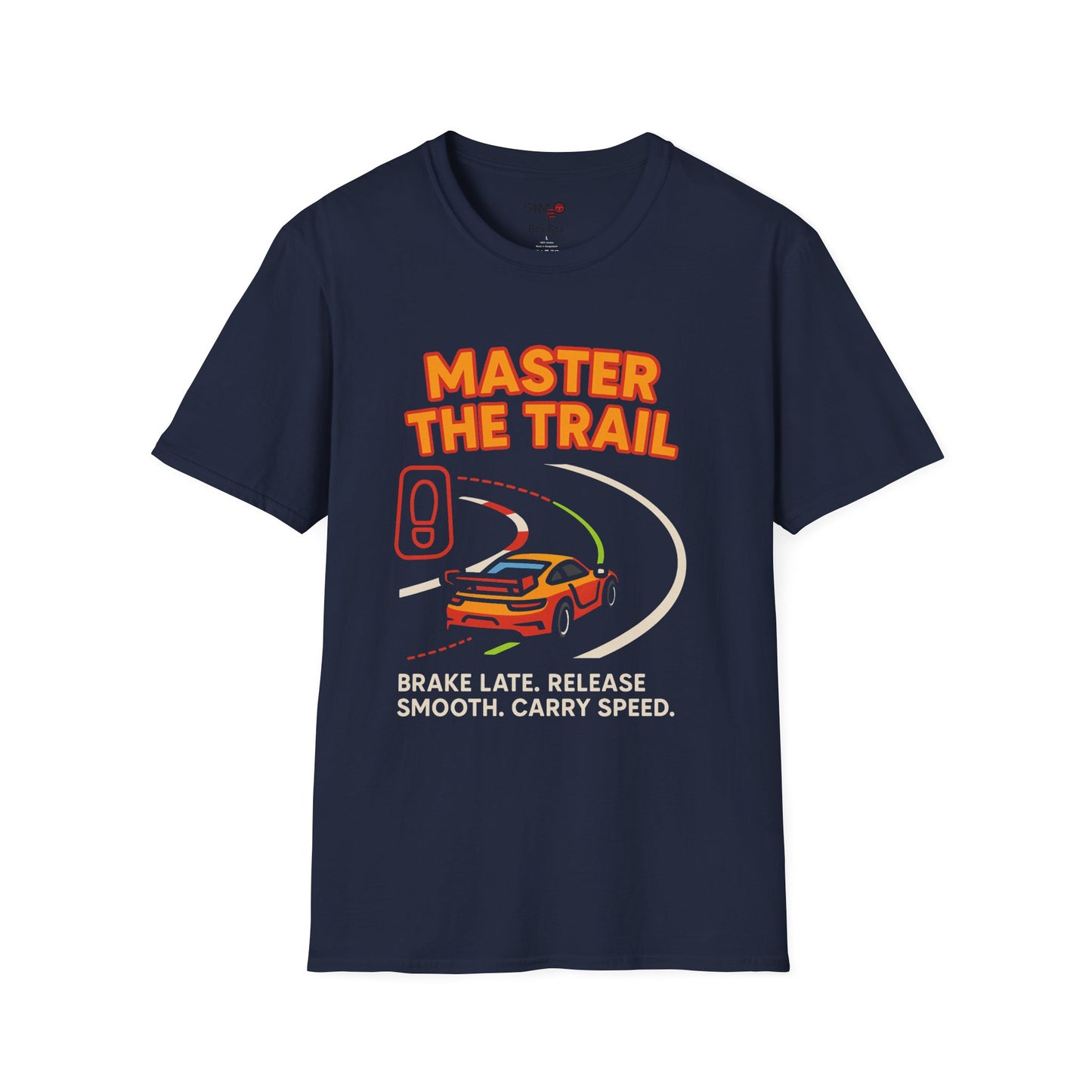 "Master the Trail" Trail Braking Racing Tee ποΈπ¨