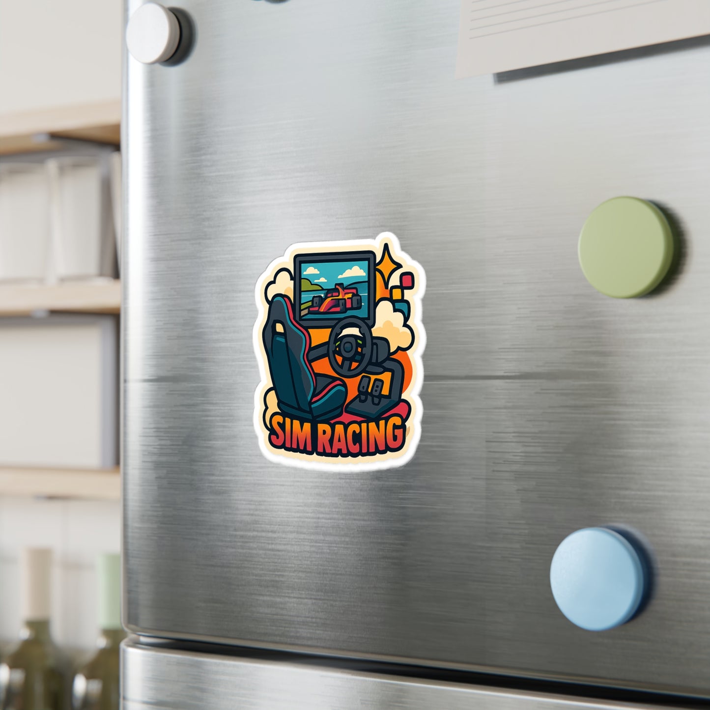 Sim Racing Sticker