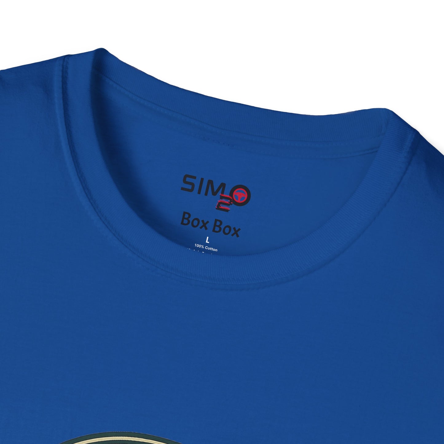 Aim Focused – Stay on the Racing Line Tee – Sim Racing Motivational T-Shirt