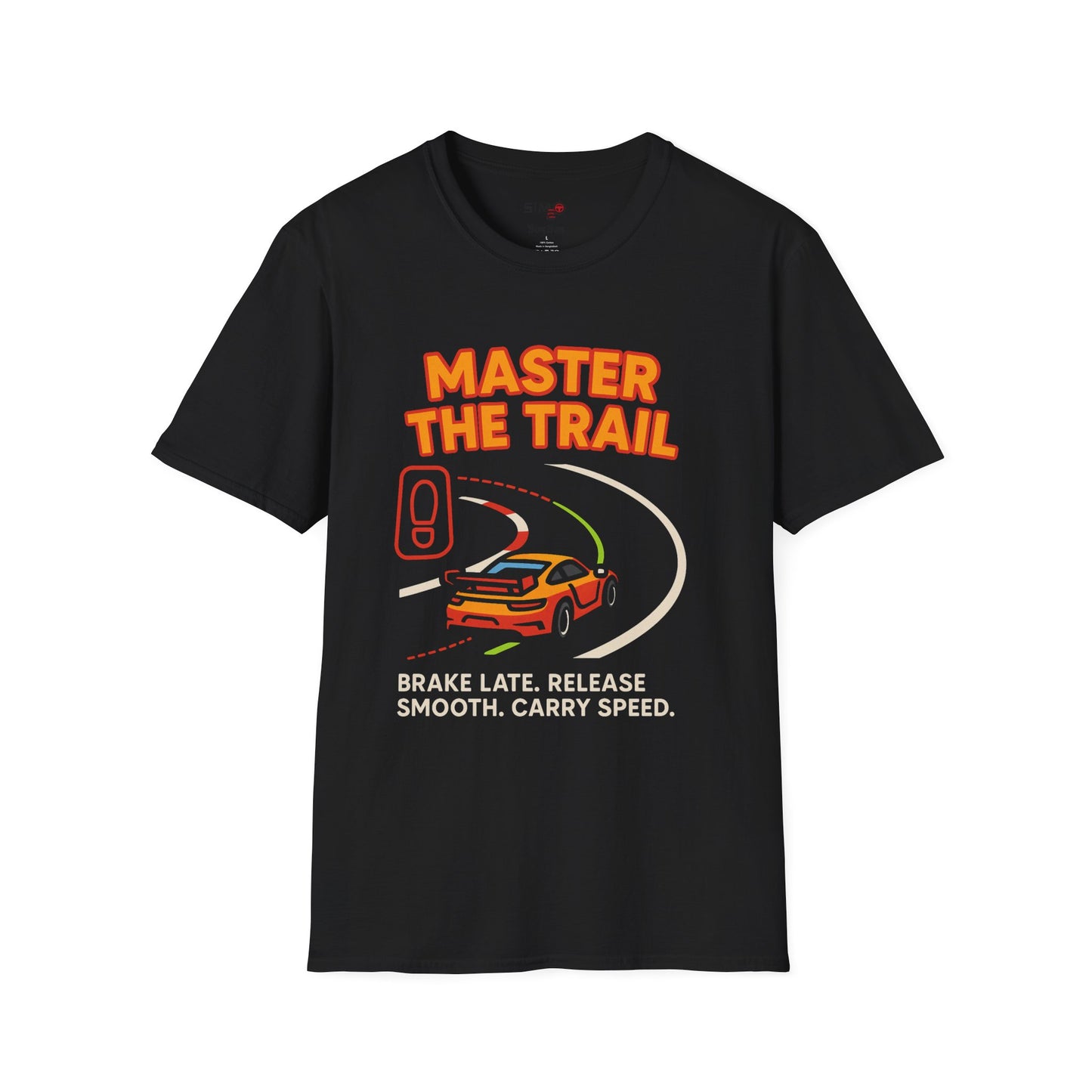 "Master the Trail" Trail Braking Racing Tee ποΈπ¨