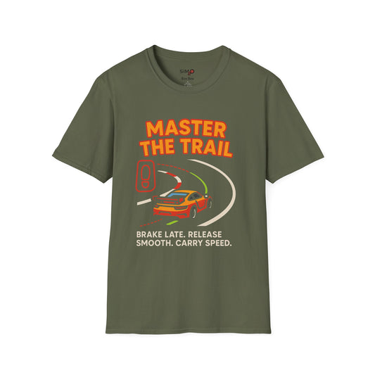 "Master the Trail" Trail Braking Racing Tee 🏎️💨