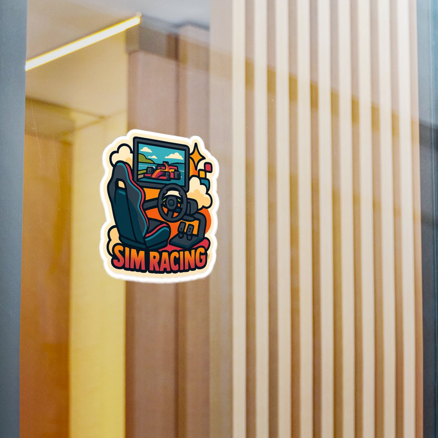 Sim Racing Sticker