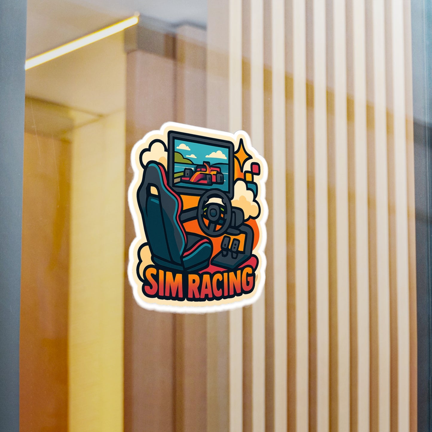 Sim Racing Sticker