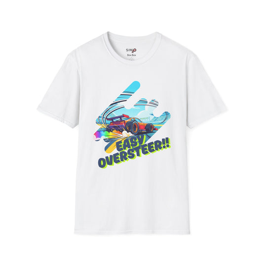 "Easy Oversteer!!" Drift Racing Tee 🎨🏎️💨