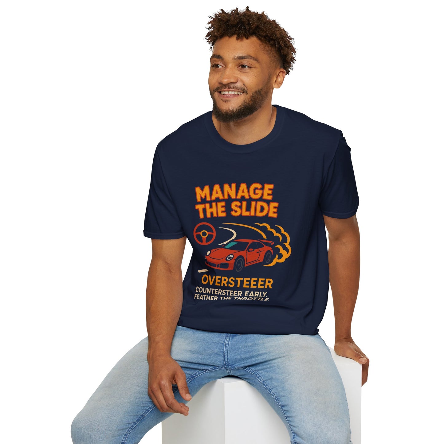 "Manage the Slide" Drift Technique Tee 🏎️💨