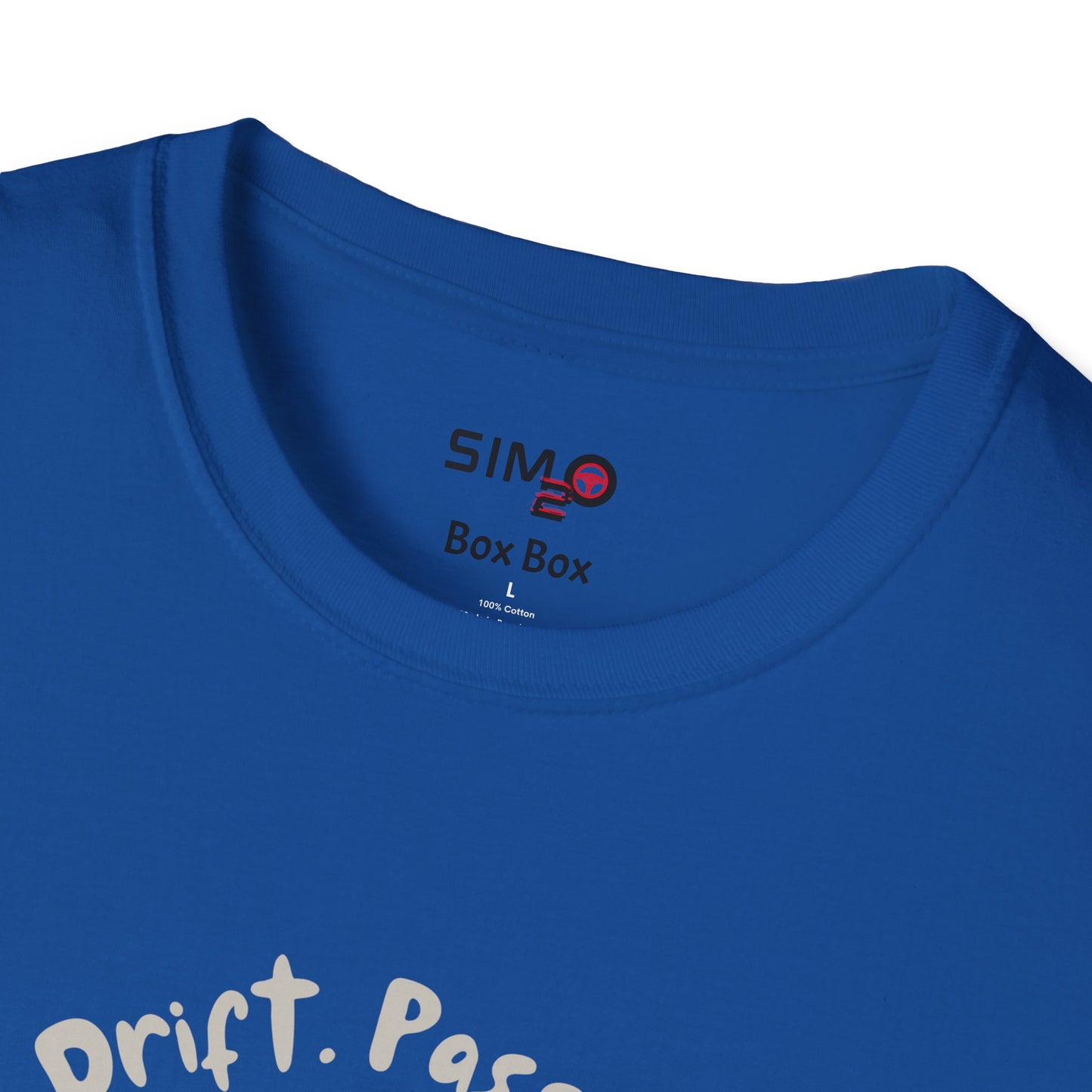 Drift. Pass. Win Spiral Sim Racing Tee 🏎️