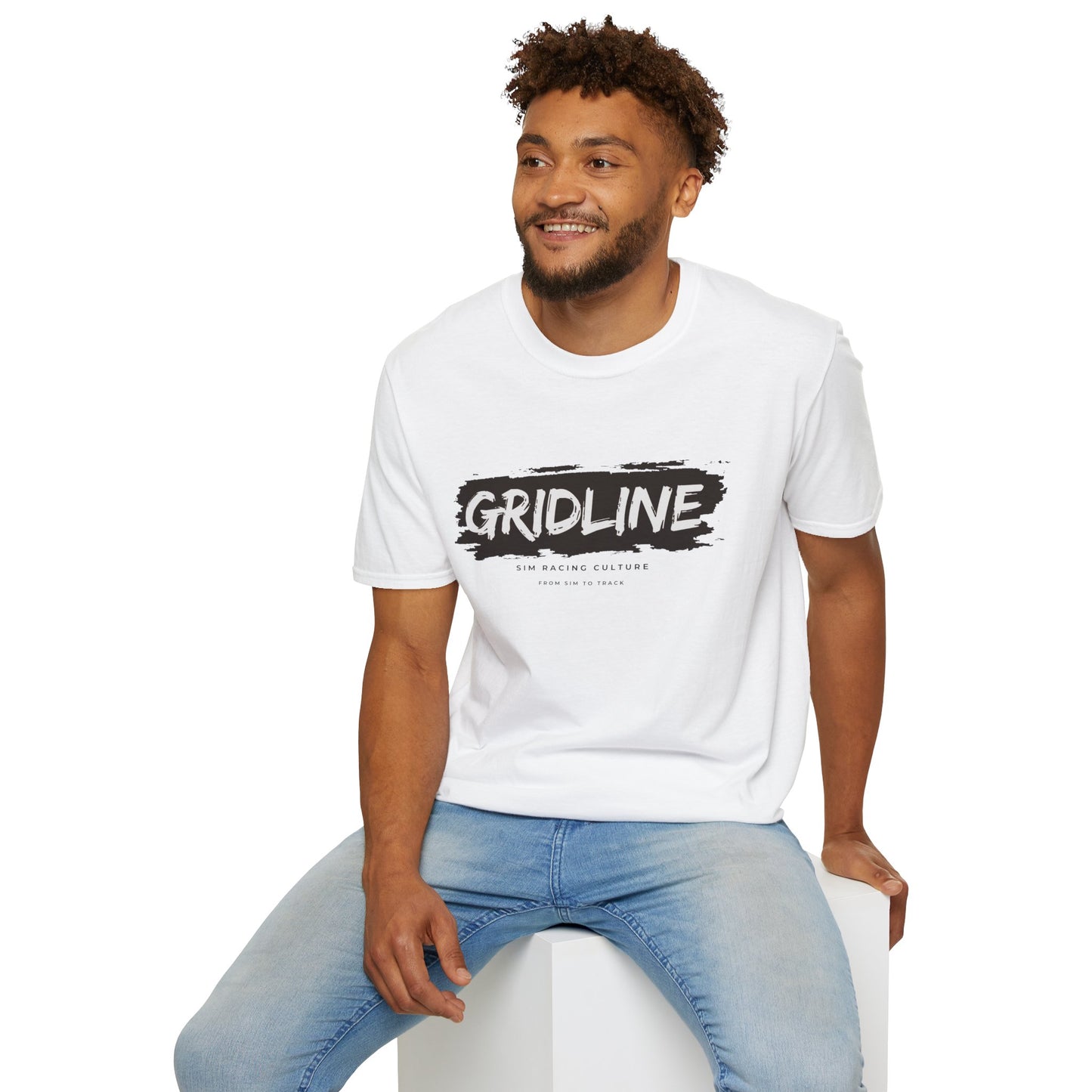 GRIDLINE Minimal Sim Racing Tee – From Sim to Track