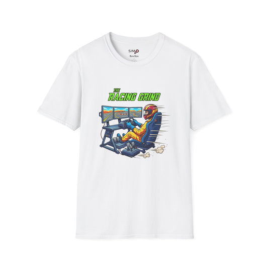 The Racing Grind Sim Racing Tee 🎮🏁