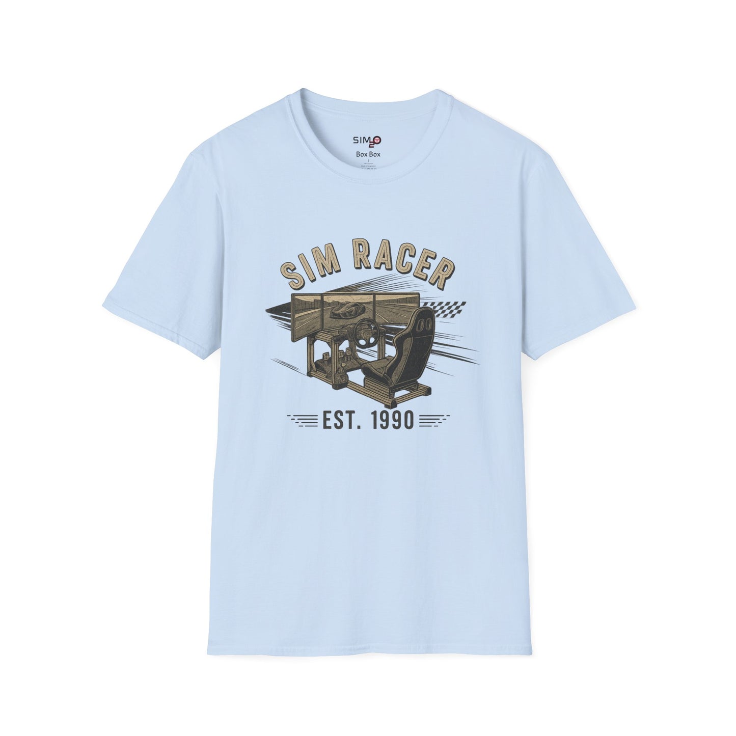 Sim Racer Est. 1990 Tee – Vintage Sim Rig T-Shirt