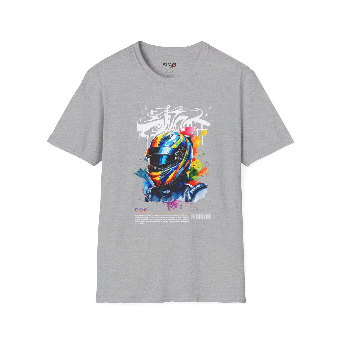 Graffiti Racer – Sim Racing Street Art Tee