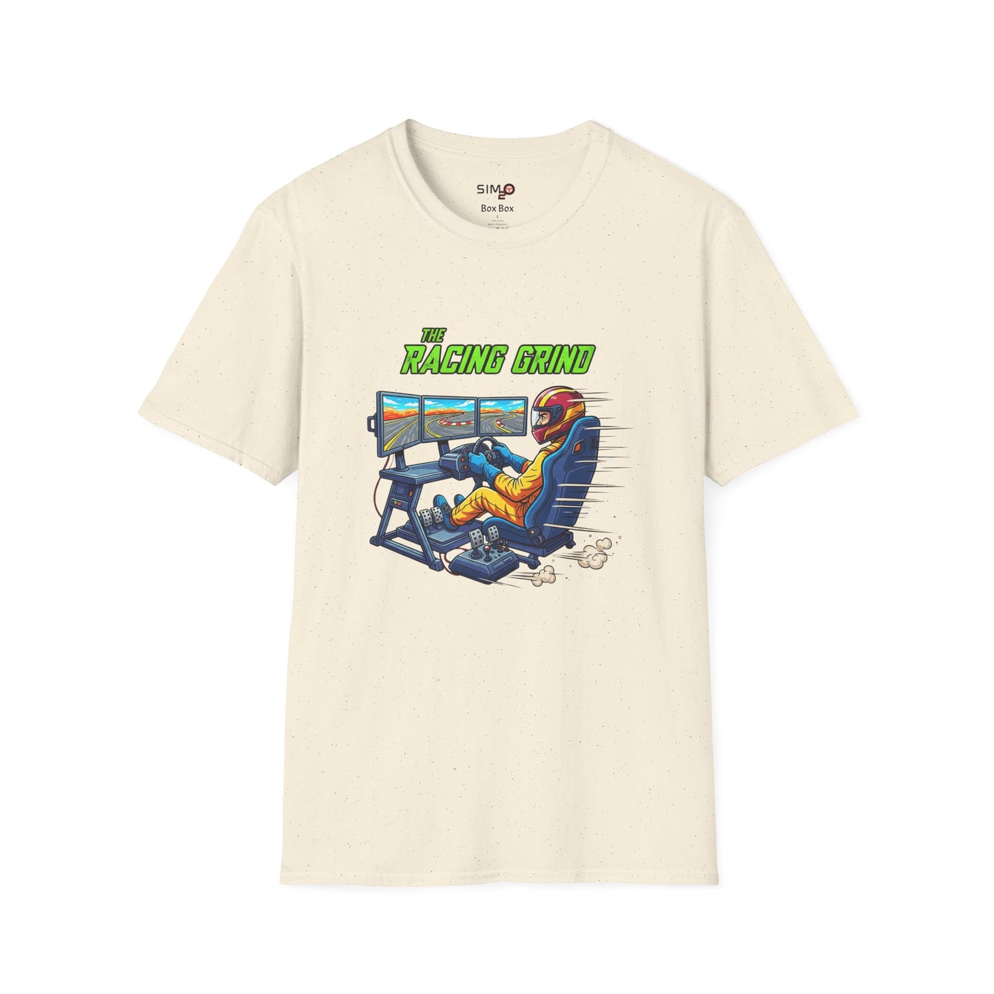 The Racing Grind Sim Racing Tee 🎮🏁