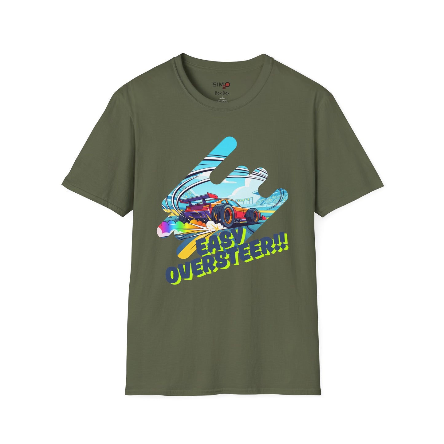 "Easy Oversteer!!" Drift Racing Tee 🎨🏎️💨
