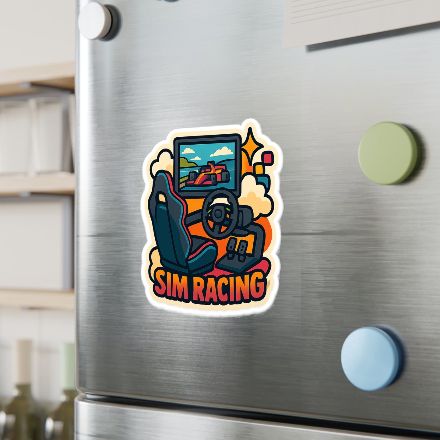 Sim Racing Sticker
