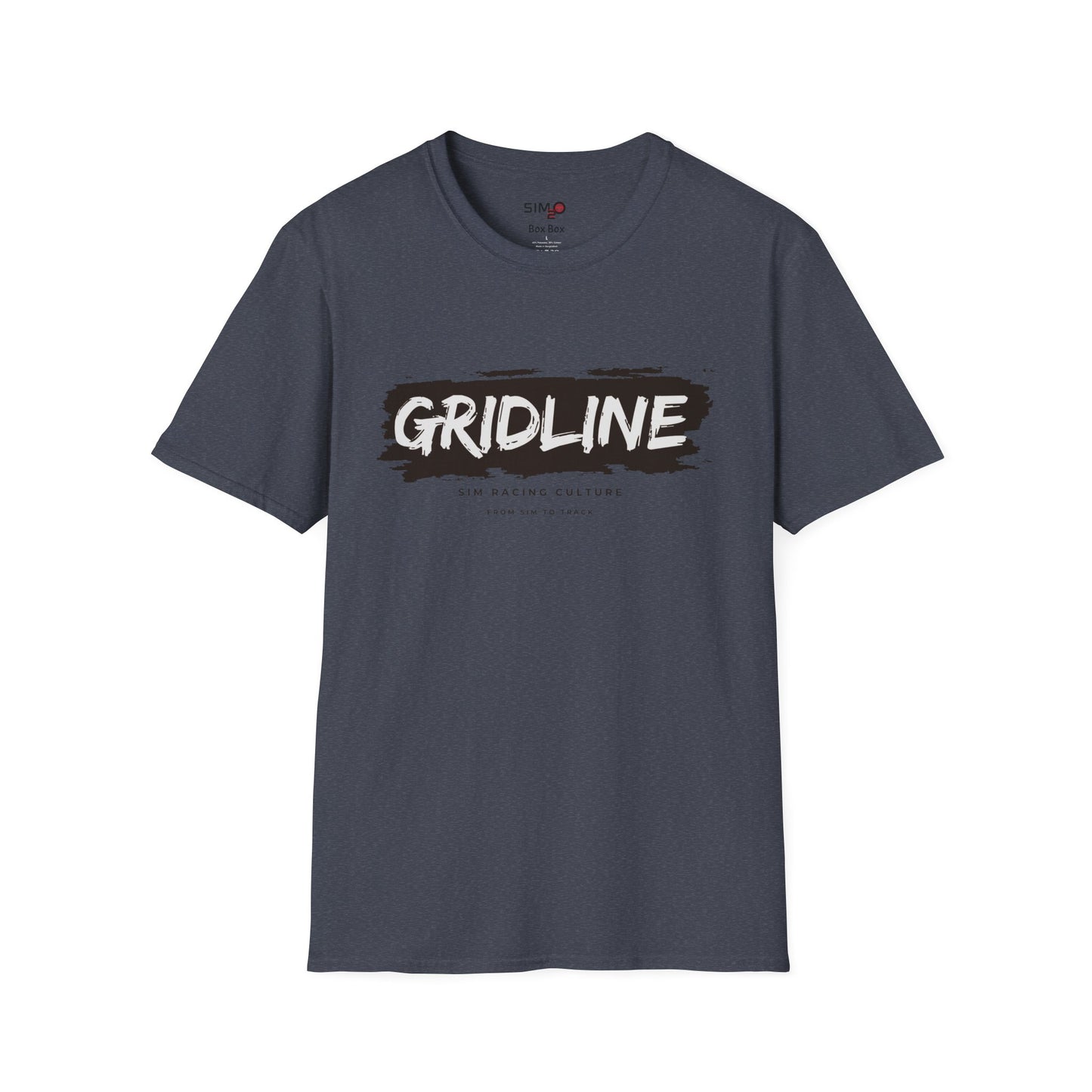 GRIDLINE Minimal Sim Racing Tee – From Sim to Track