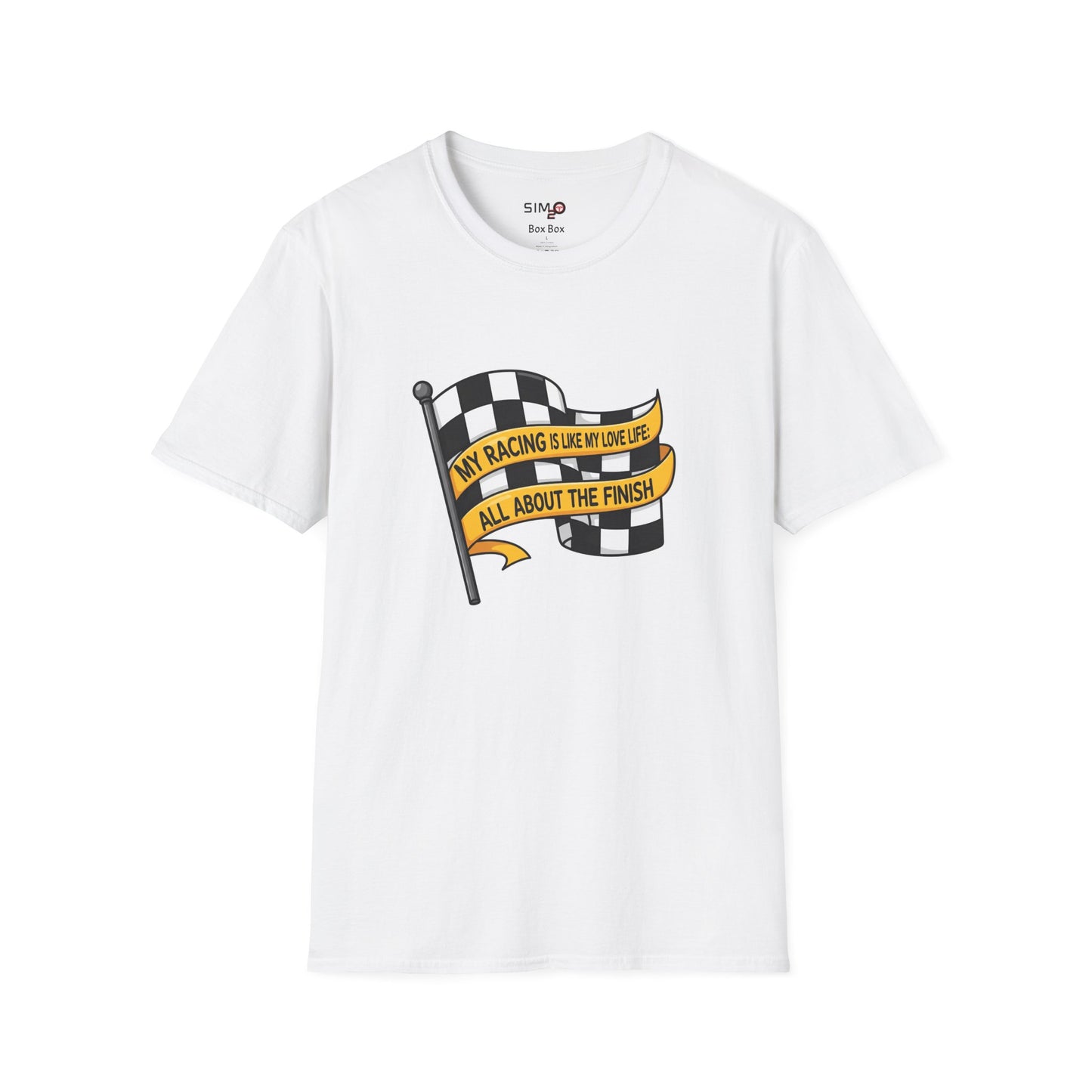 My Racing Is Like My Love Life Tee – Funny Sim Racing T-Shirt