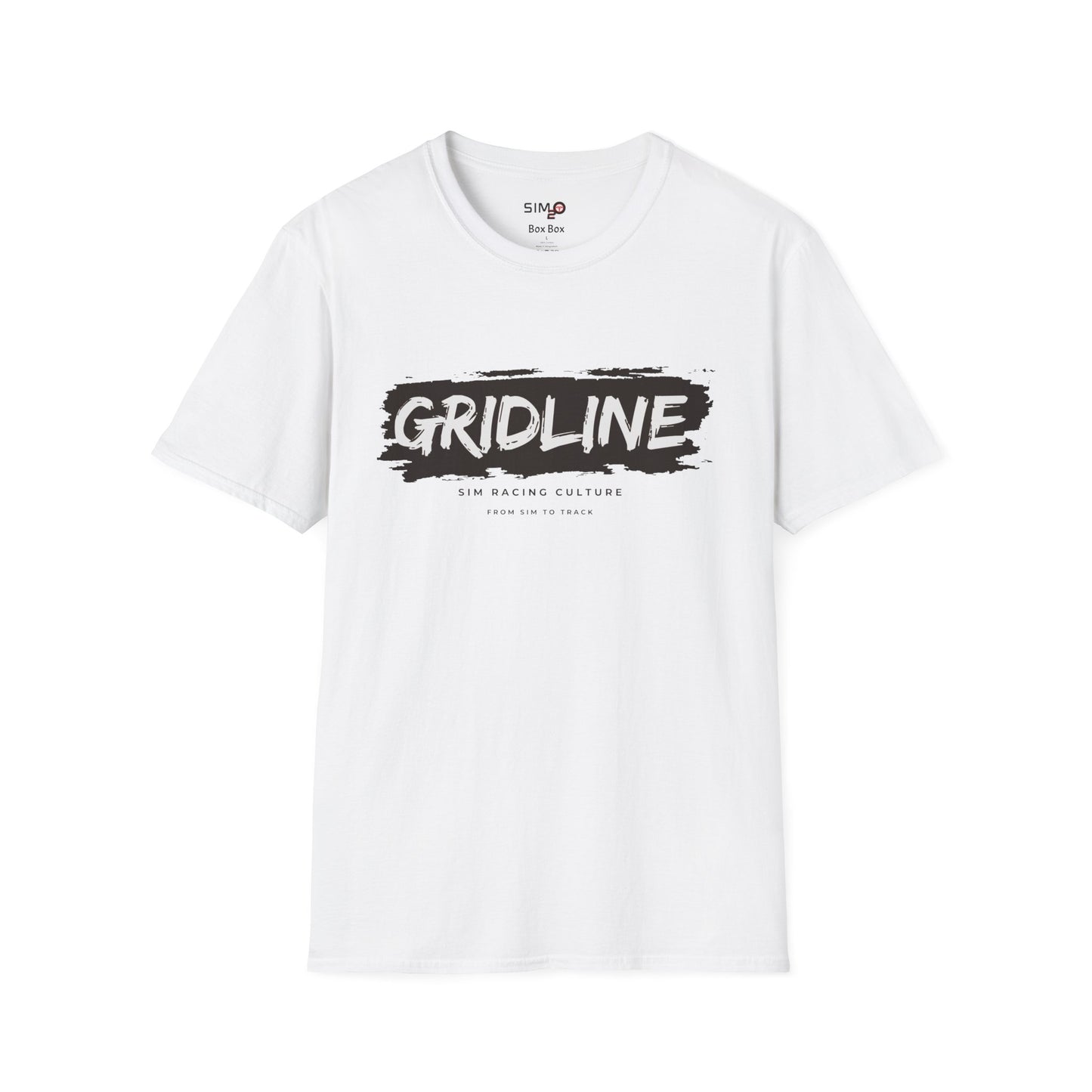 GRIDLINE Minimal Sim Racing Tee – From Sim to Track