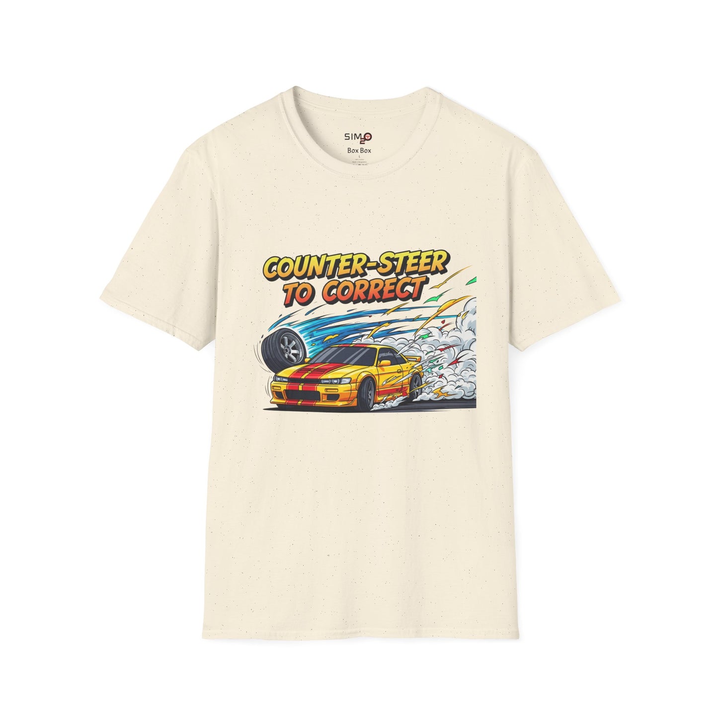 Counter-Steer to Correct Drift Racing Tee 🚗💨