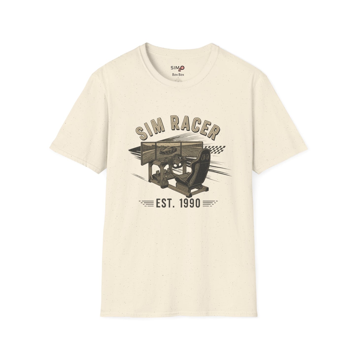 Sim Racer Est. 1990 Tee – Vintage Sim Rig T-Shirt