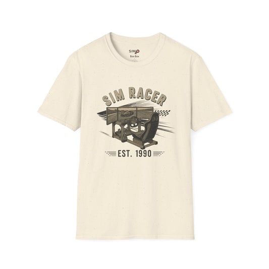 Sim Racer Est. 1990 Tee – Vintage Sim Rig T-Shirt