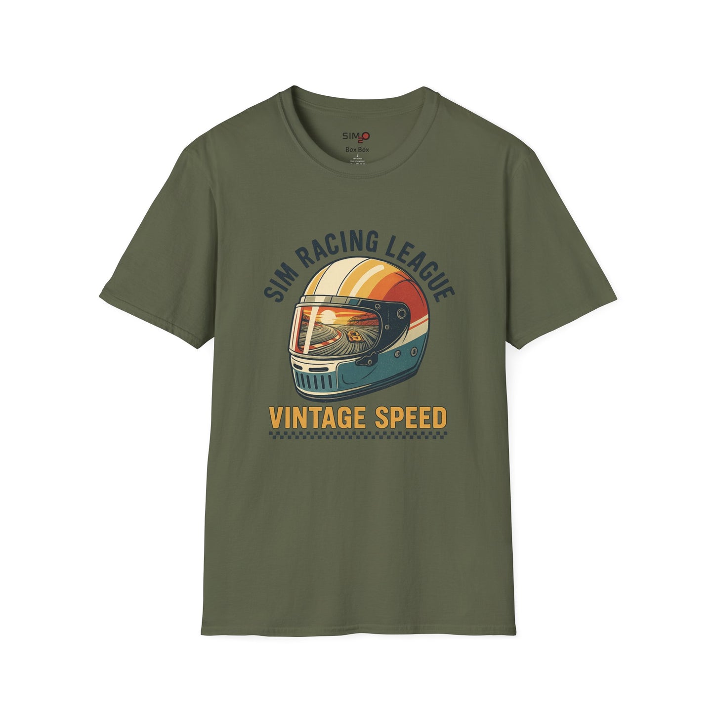 Sim Racing League – Vintage Speed Tee