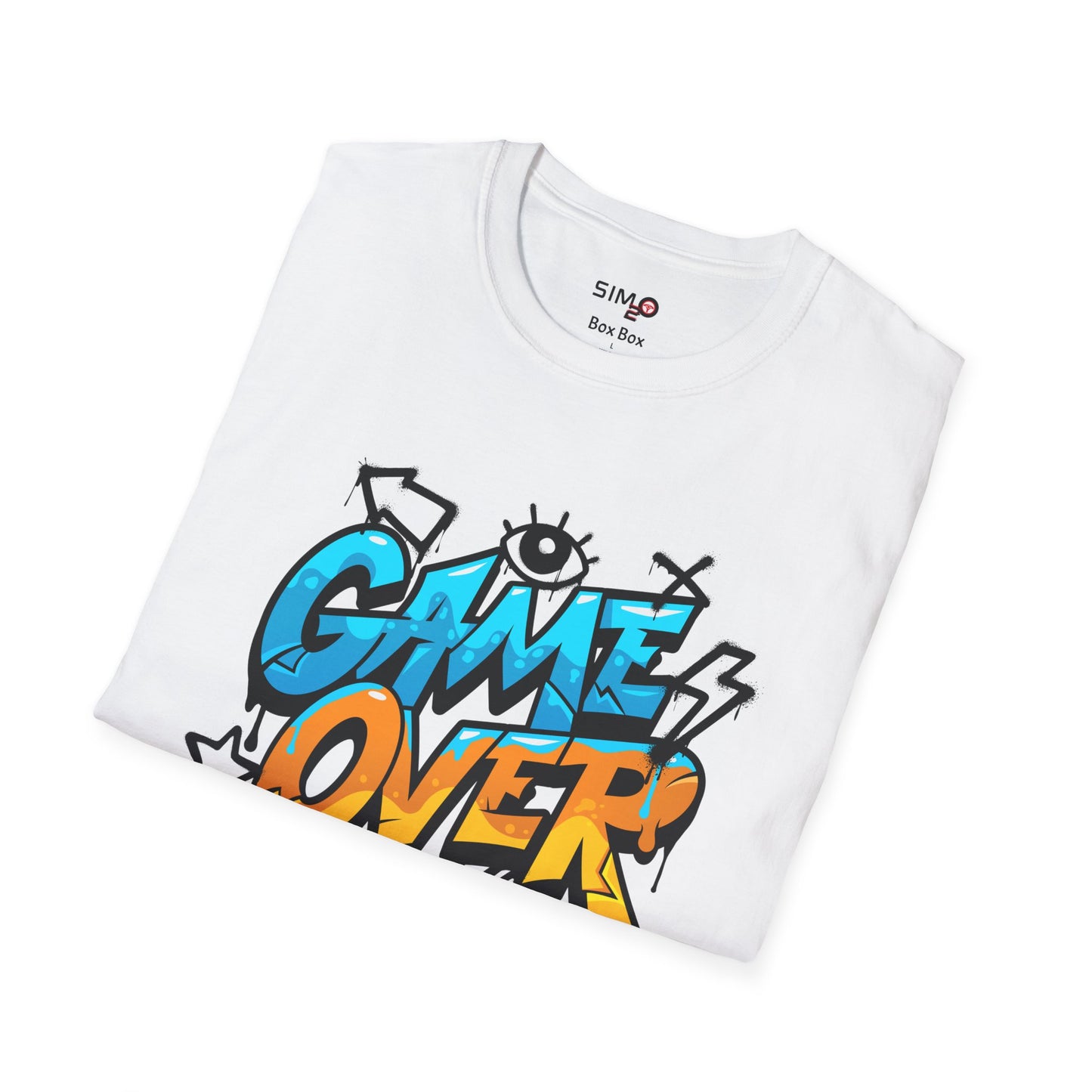 Game Over Graffiti Gamer Tee – VR Edition