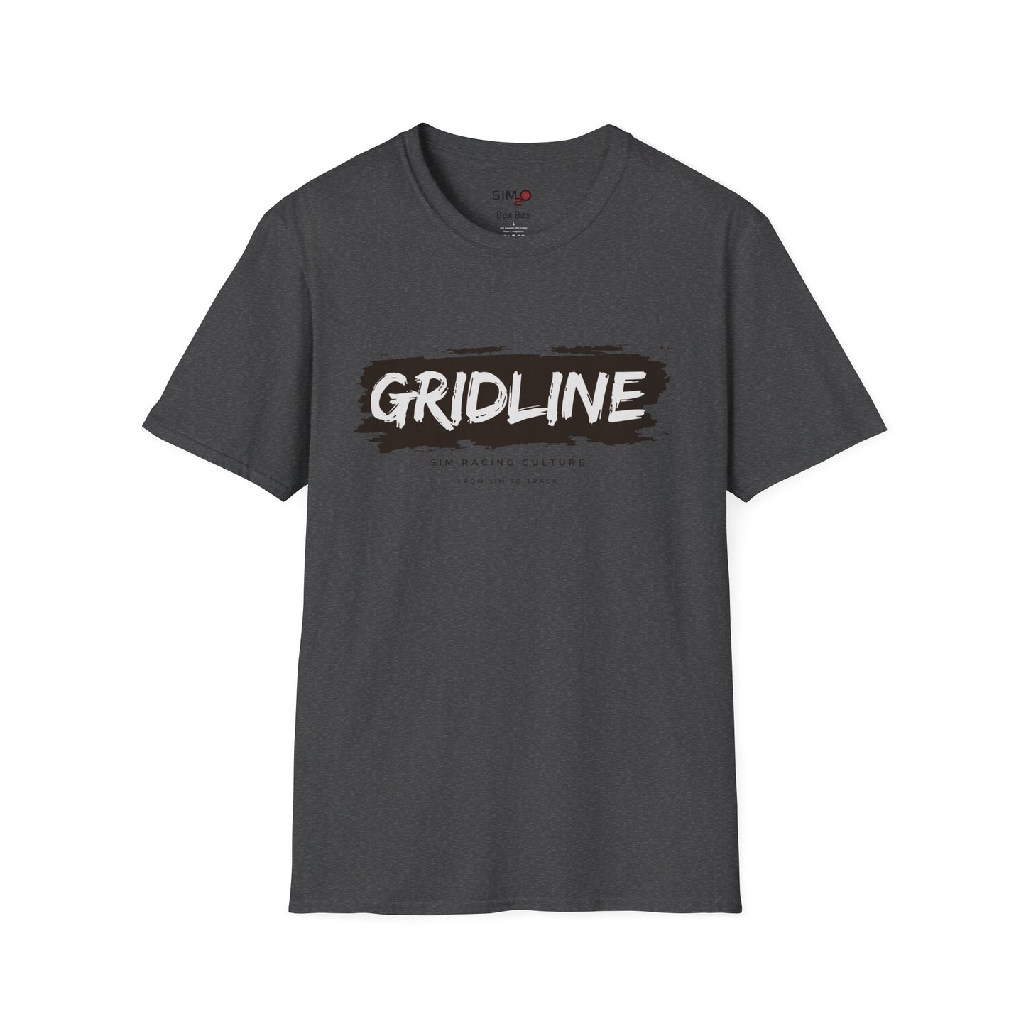 GRIDLINE Minimal Sim Racing Tee – From Sim to Track