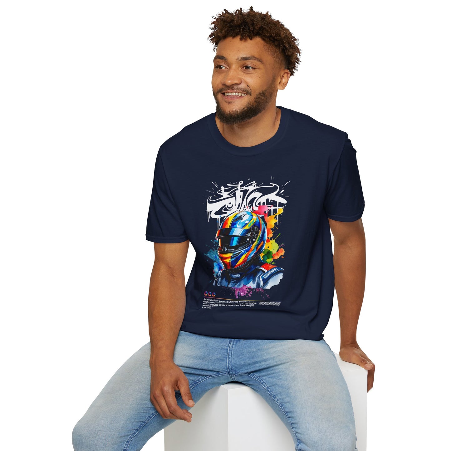 Graffiti Racer – Sim Racing Street Art Tee