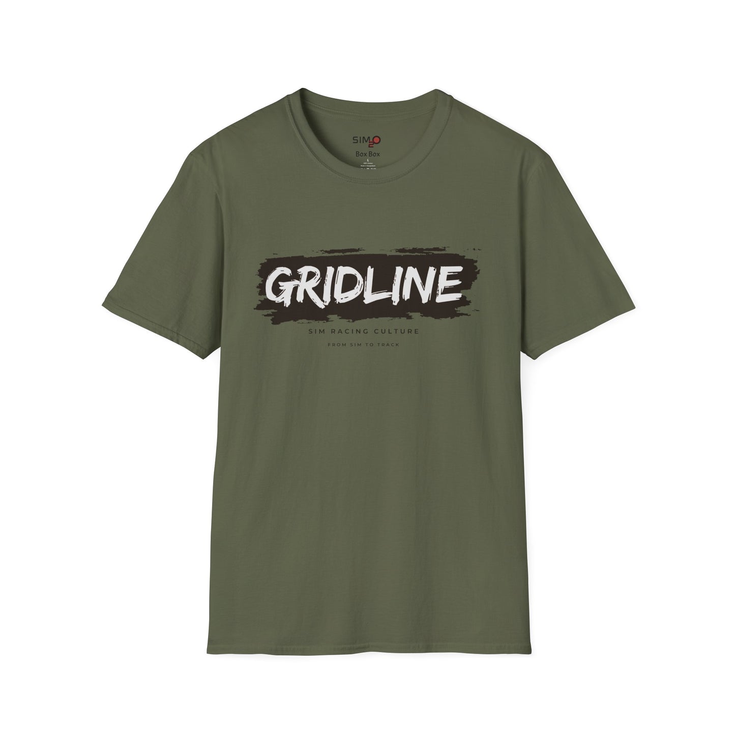 GRIDLINE Minimal Sim Racing Tee – From Sim to Track