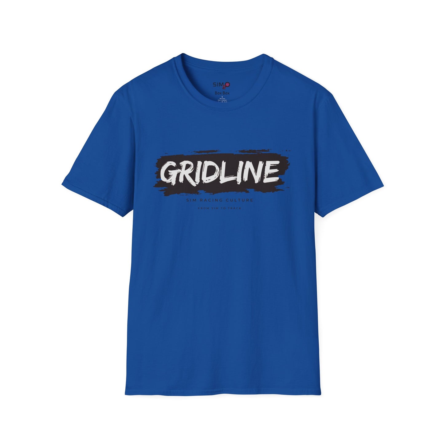 GRIDLINE Minimal Sim Racing Tee – From Sim to Track