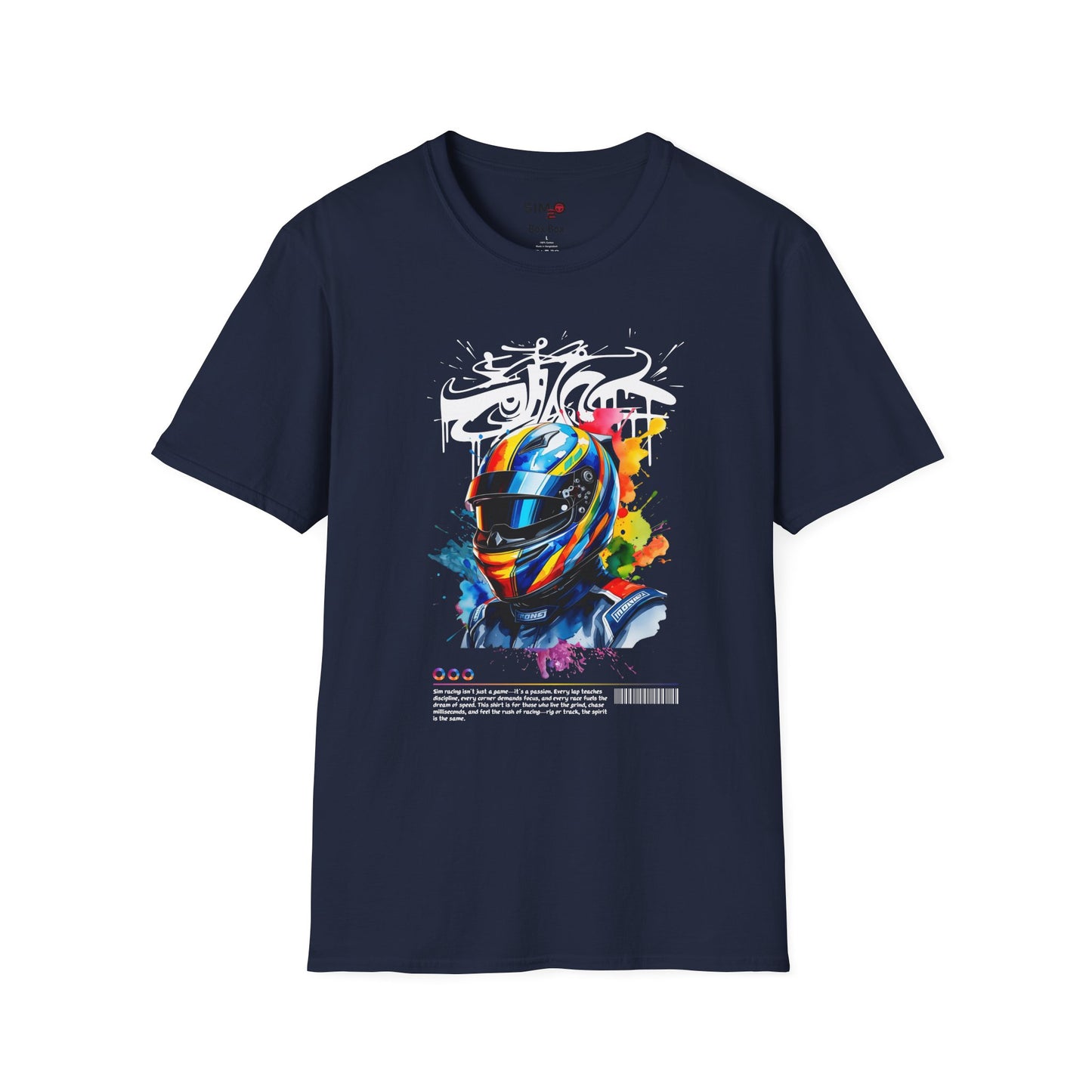Graffiti Racer – Sim Racing Street Art Tee