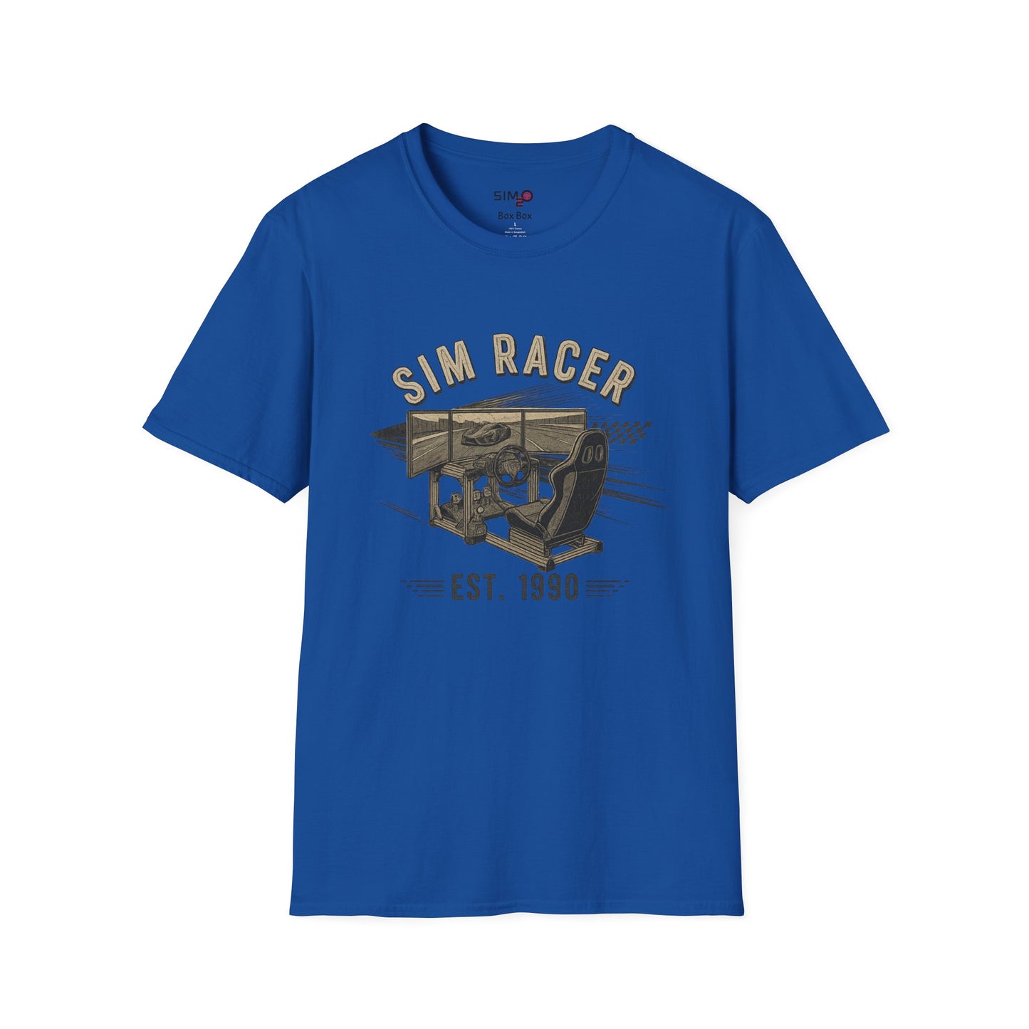 Sim Racer Est. 1990 Tee – Vintage Sim Rig T-Shirt