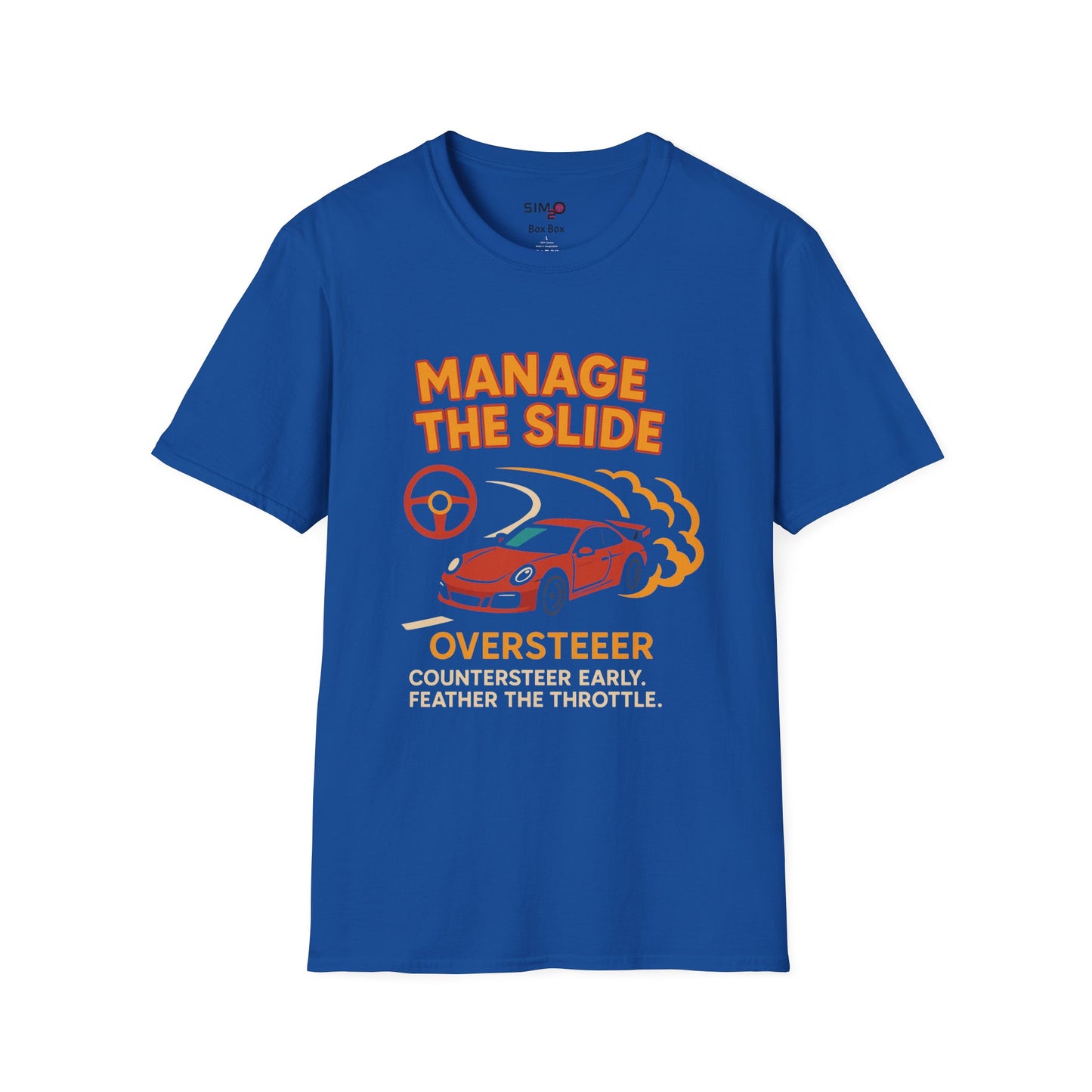 "Manage the Slide" Drift Technique Tee 🏎️💨