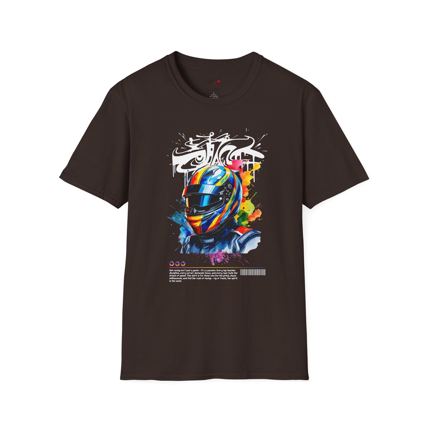 Graffiti Racer – Sim Racing Street Art Tee