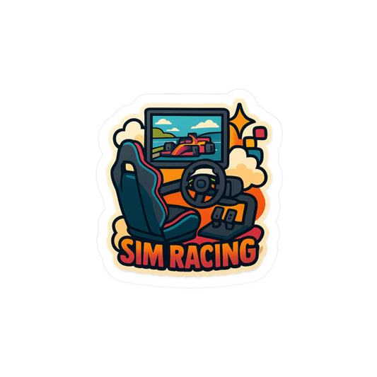 Sim Racing Sticker