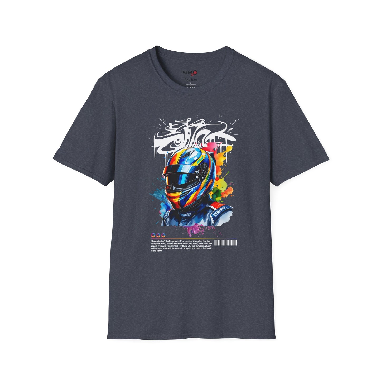 Graffiti Racer – Sim Racing Street Art Tee