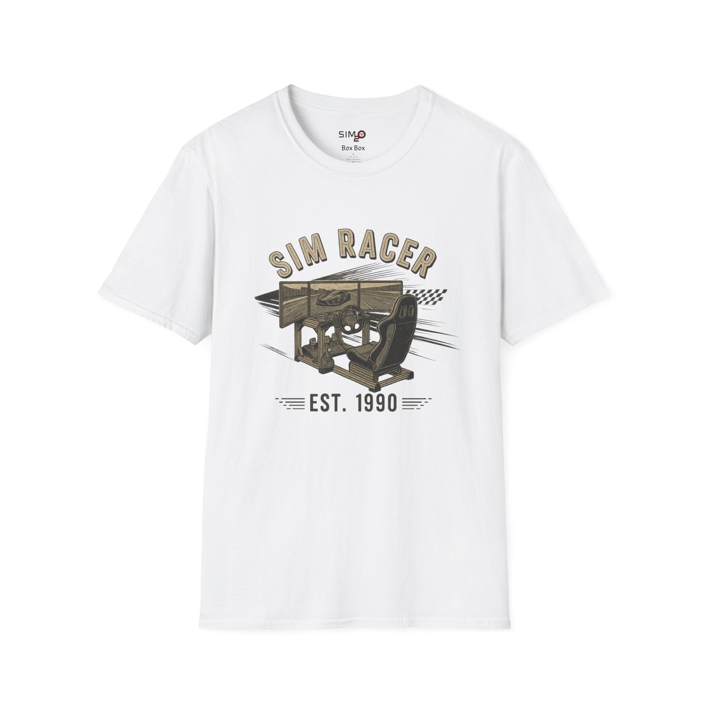 Sim Racer Est. 1990 Tee – Vintage Sim Rig T-Shirt