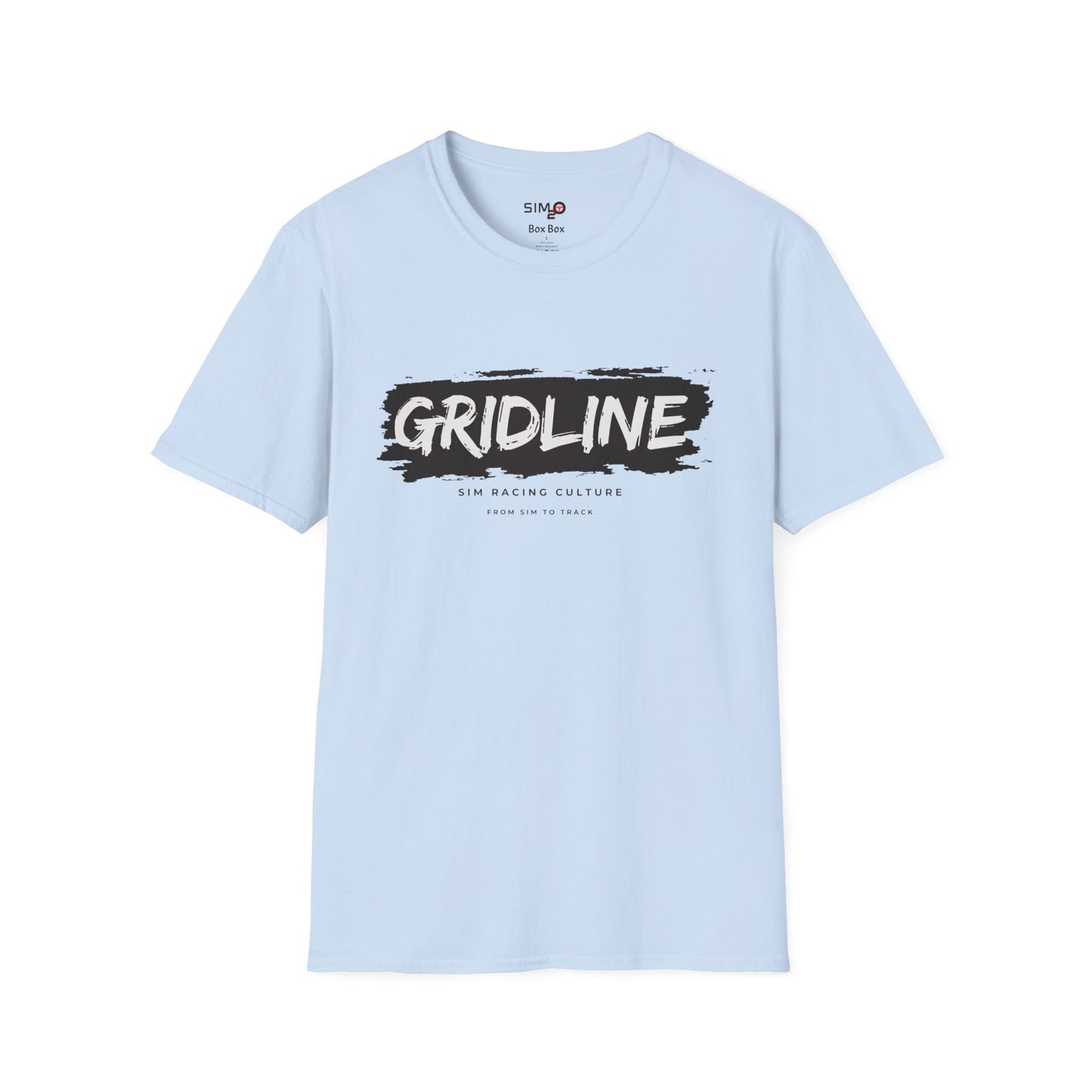GRIDLINE Minimal Sim Racing Tee – From Sim to Track