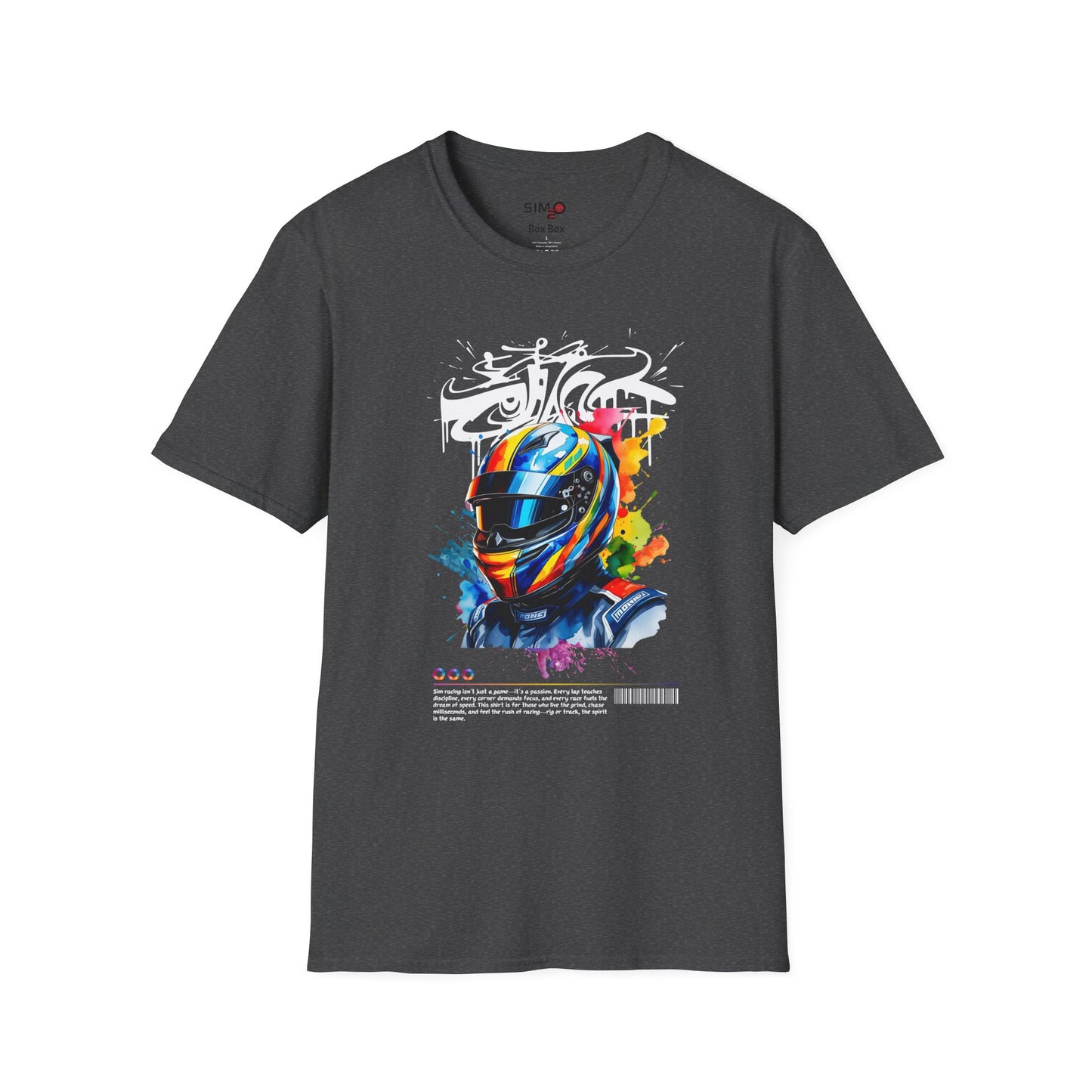 Graffiti Racer – Sim Racing Street Art Tee