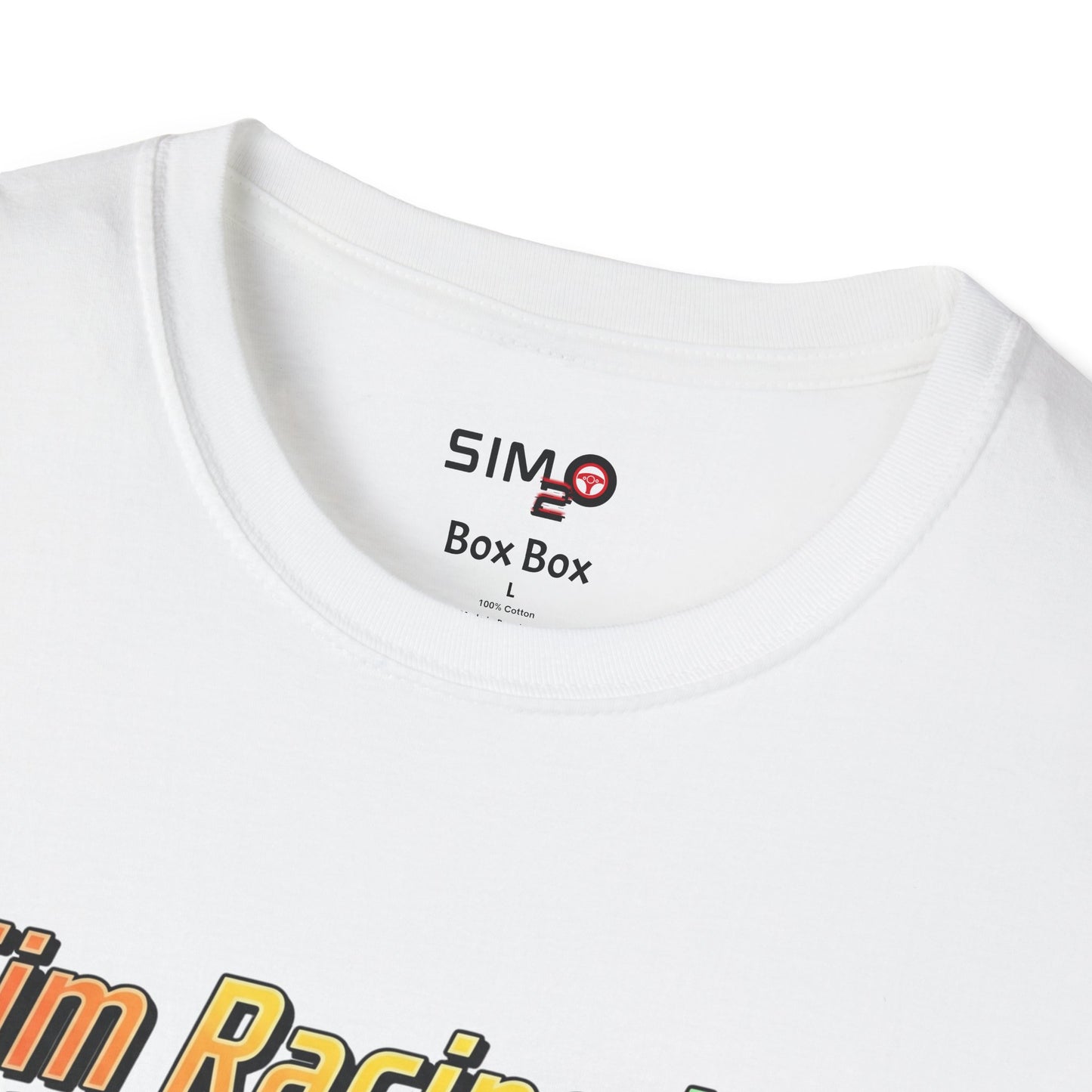 Sim Racing Life Cartoon Gamer Tee 🎮🏎️