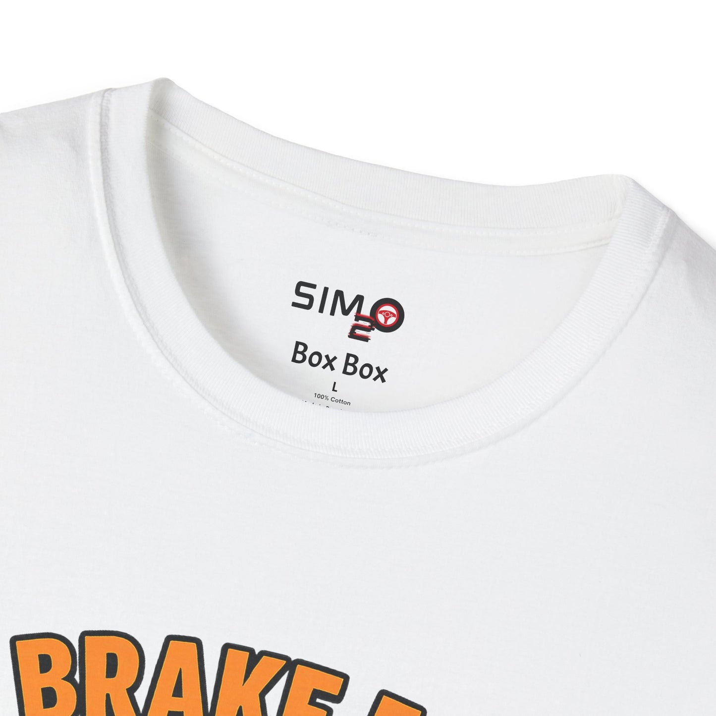 I Brake for Sim Racing Tee – Funny Sim Racing T-Shirt