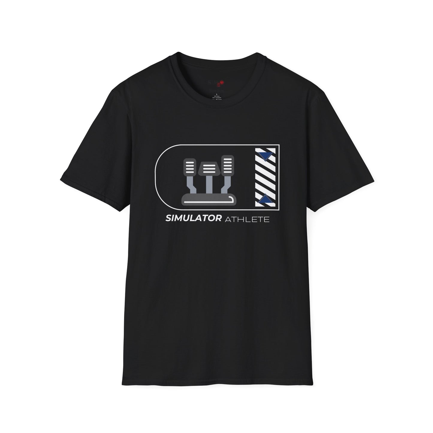 Simulator Athlete Tee – Sim Racing Pedal Design Shirt