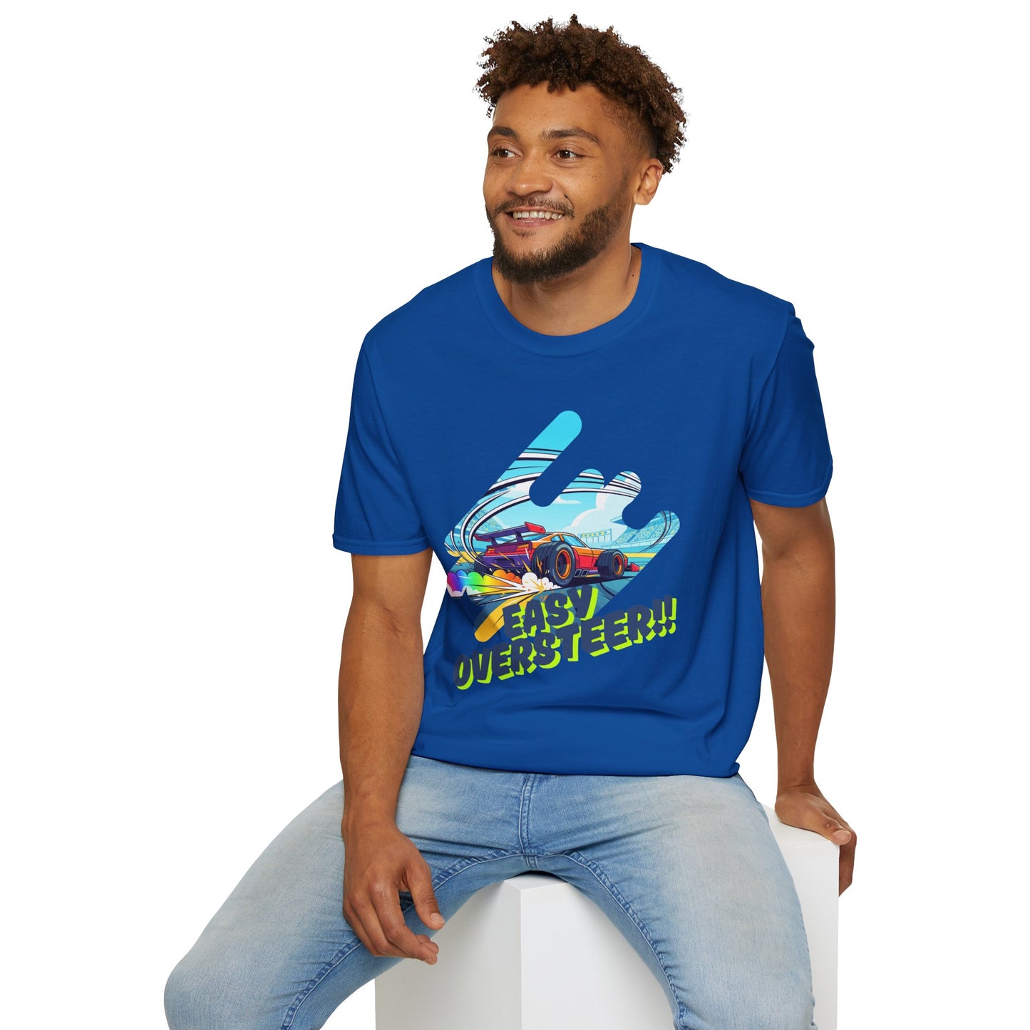 "Easy Oversteer!!" Drift Racing Tee 🎨🏎️💨