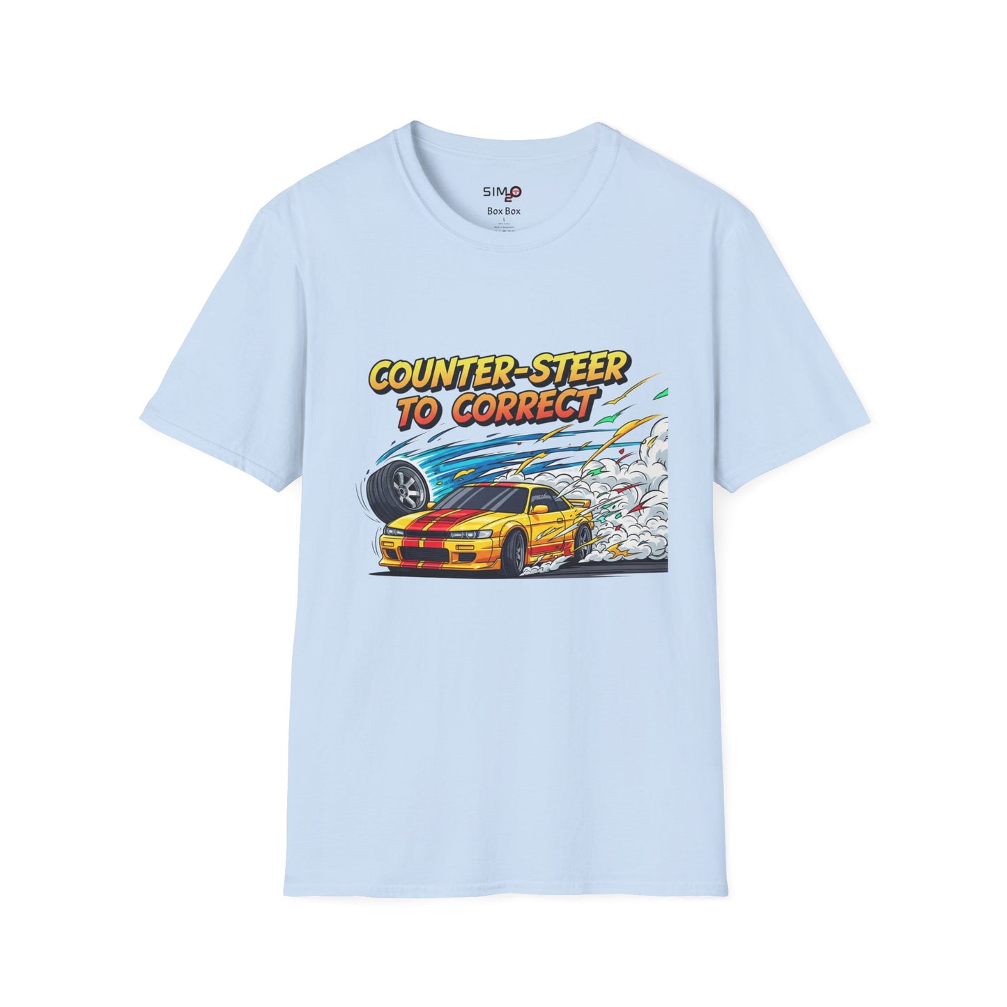 Counter-Steer to Correct Drift Racing Tee 🚗💨