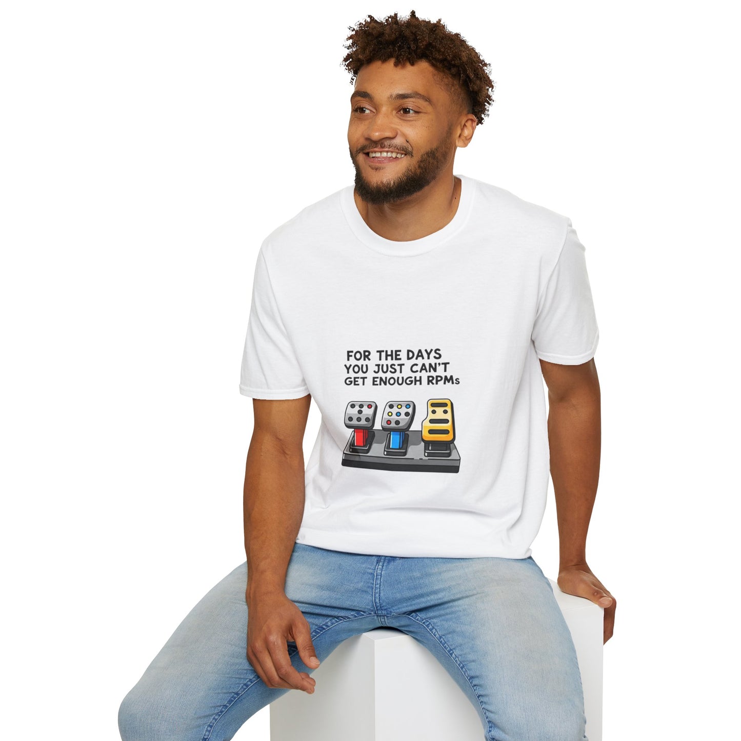 For the Days You Can’t Get Enough RPMs Tee – Funny Sim Racing T-Shirt