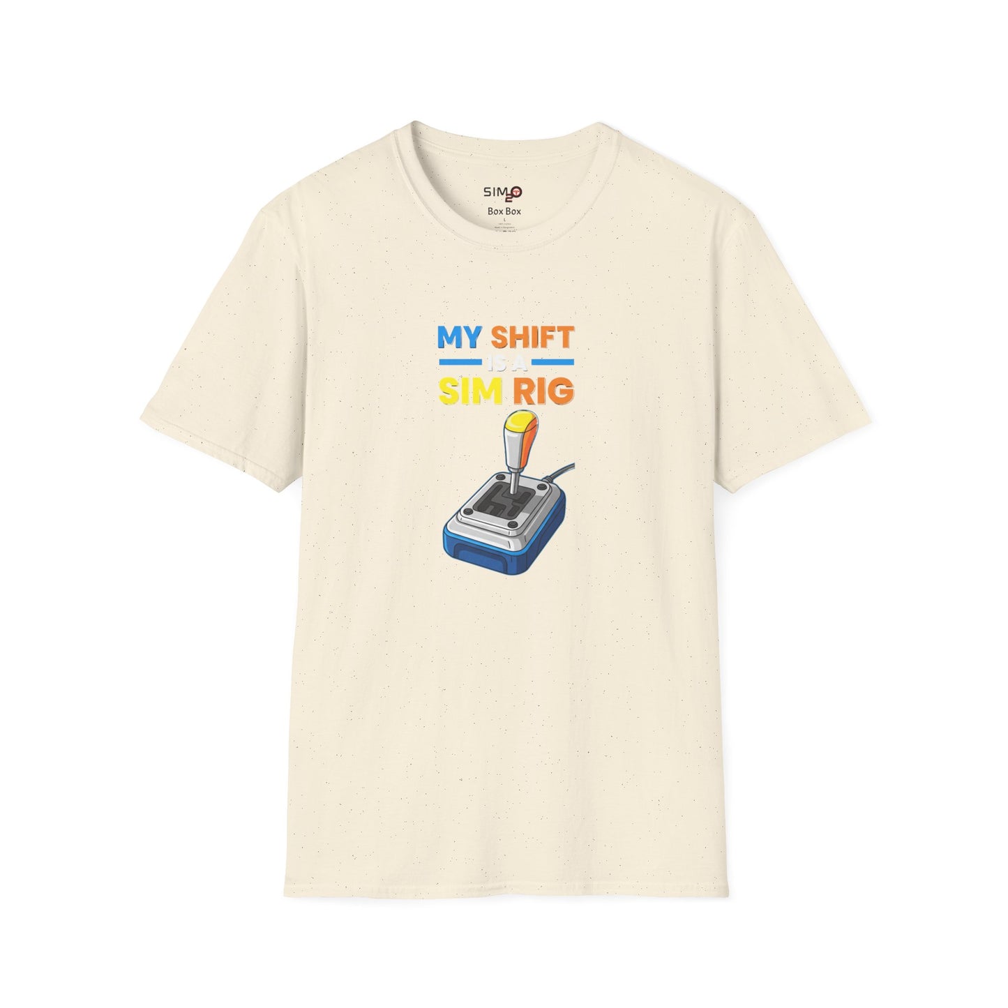 My Shift Is a Sim Rig Tee – Funny Sim Racing T-Shirt
