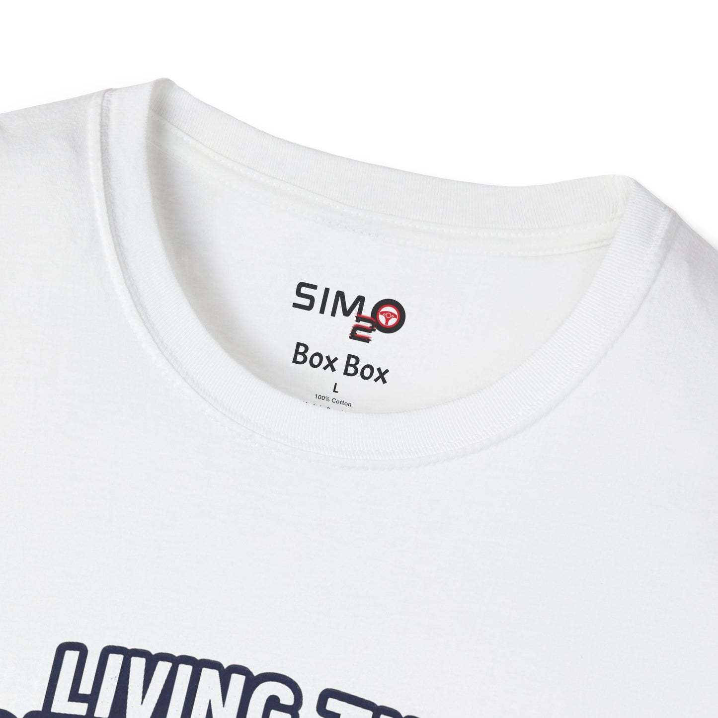 Living the Sim Dream Tee – Funny Sim Racing T-Shirt