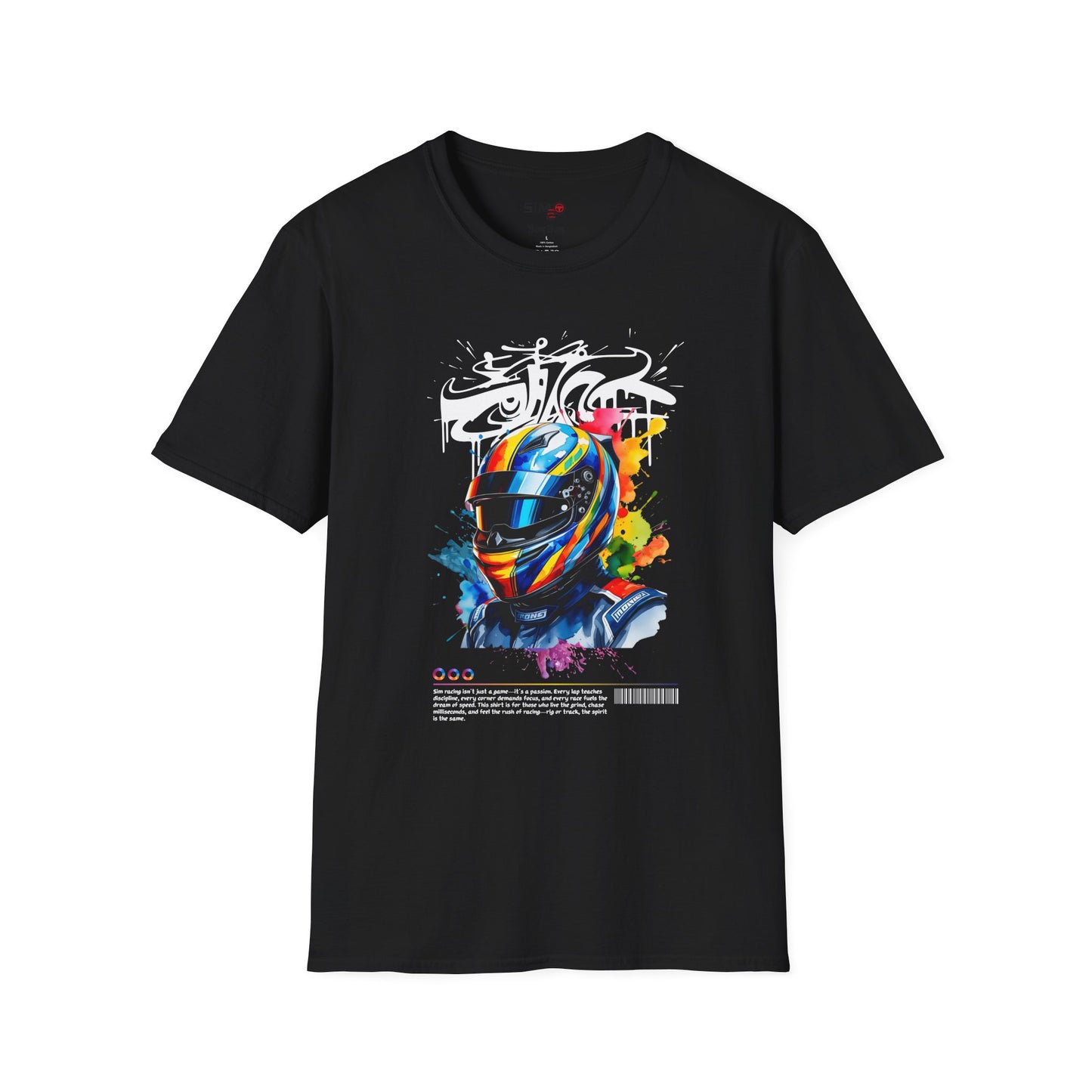 Graffiti Racer – Sim Racing Street Art Tee